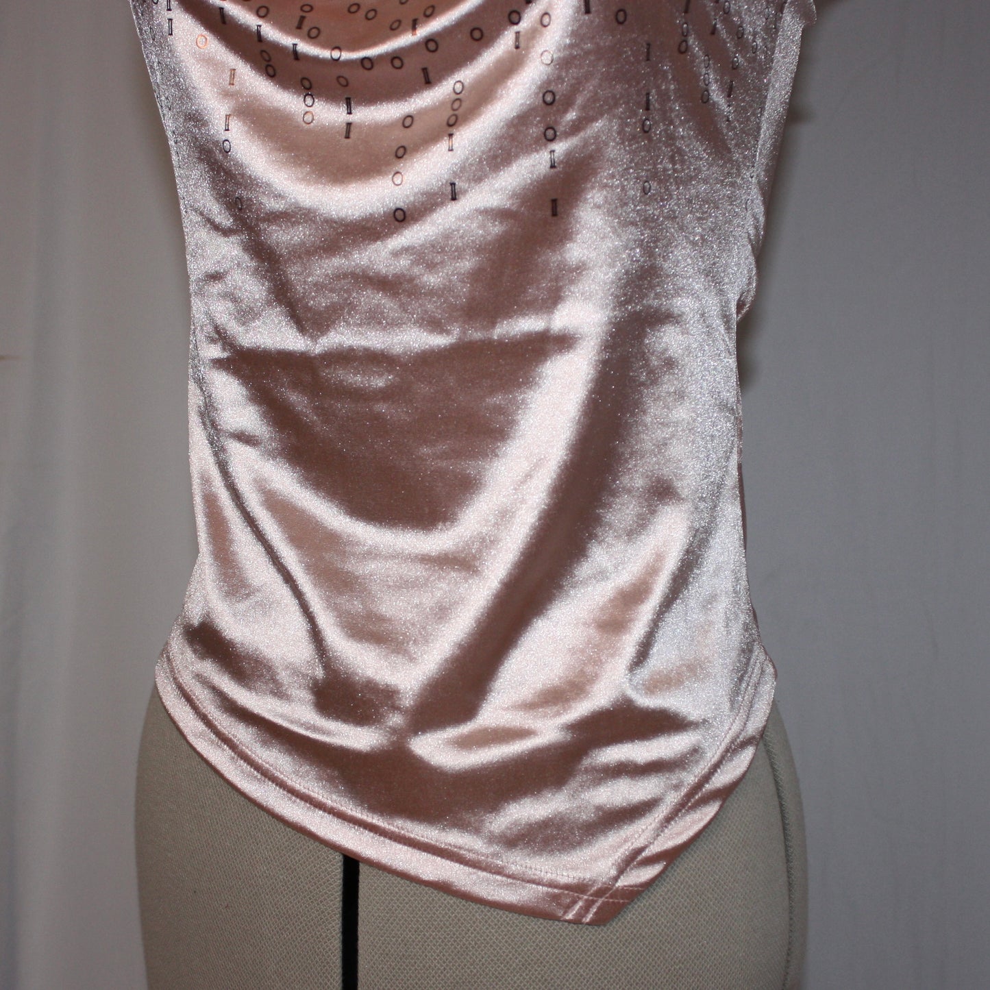 Silk Pink Halterneck