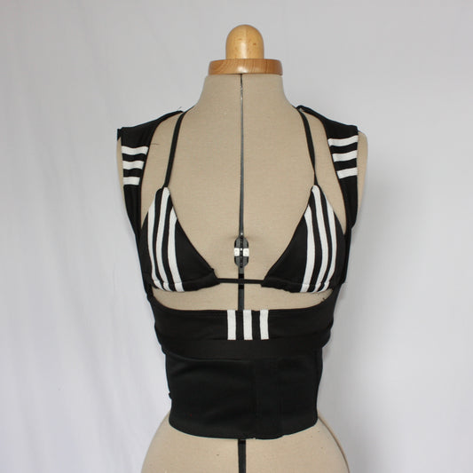 Adidas open front top