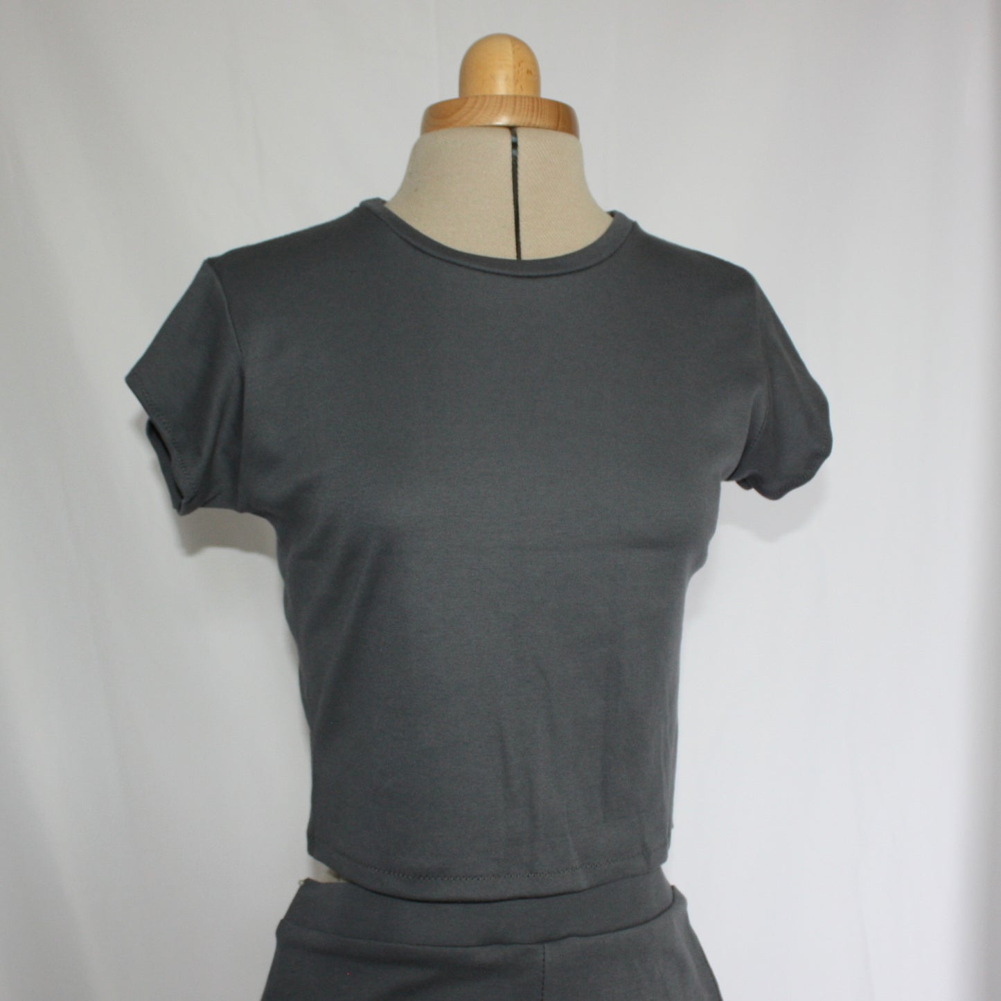Charcoal Baby T & Shorts