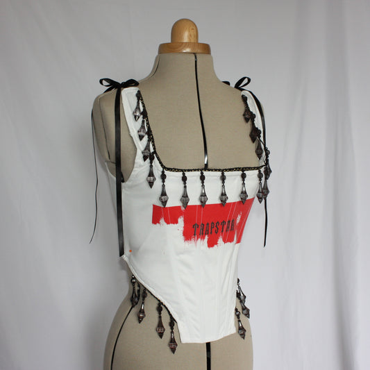 Trapstar embellished corset