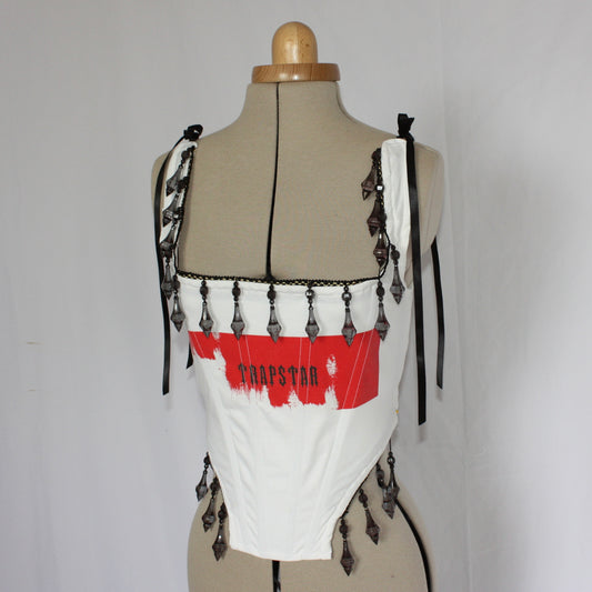 Trapstar embellished corset