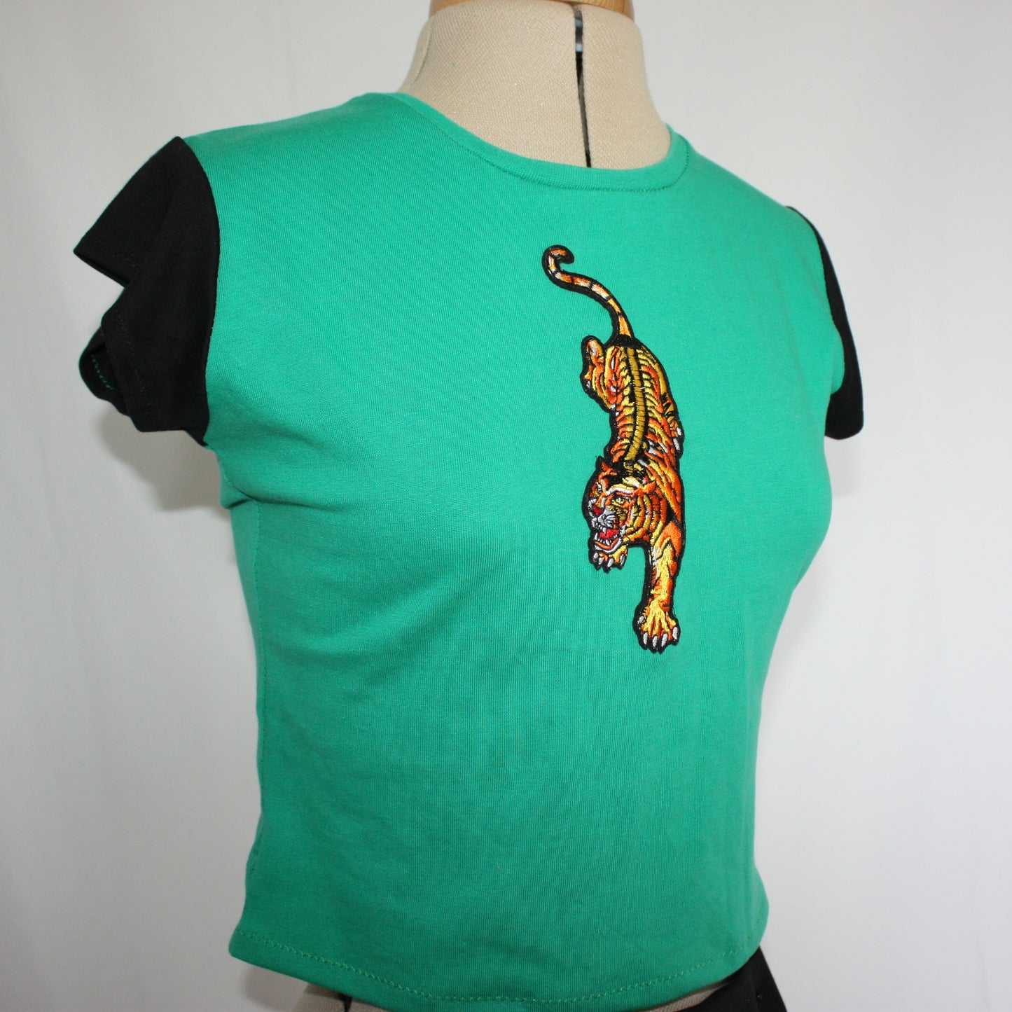 Green Tiger Baby T & shorts