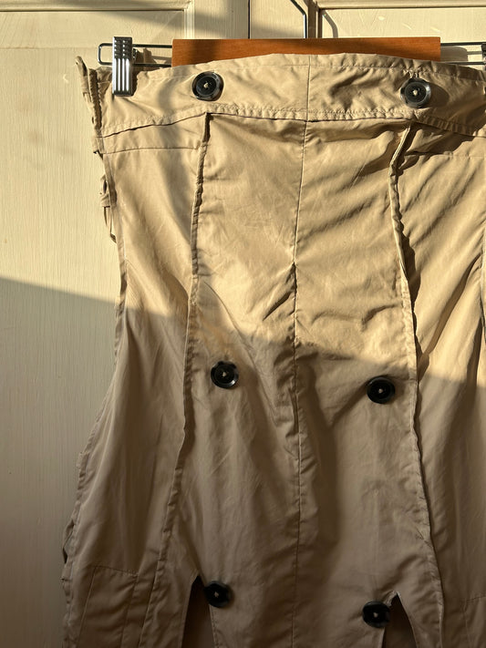 Trench Coat Mini Dress