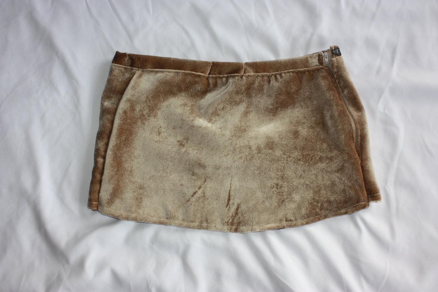 Velvet Watch Skirt Gold