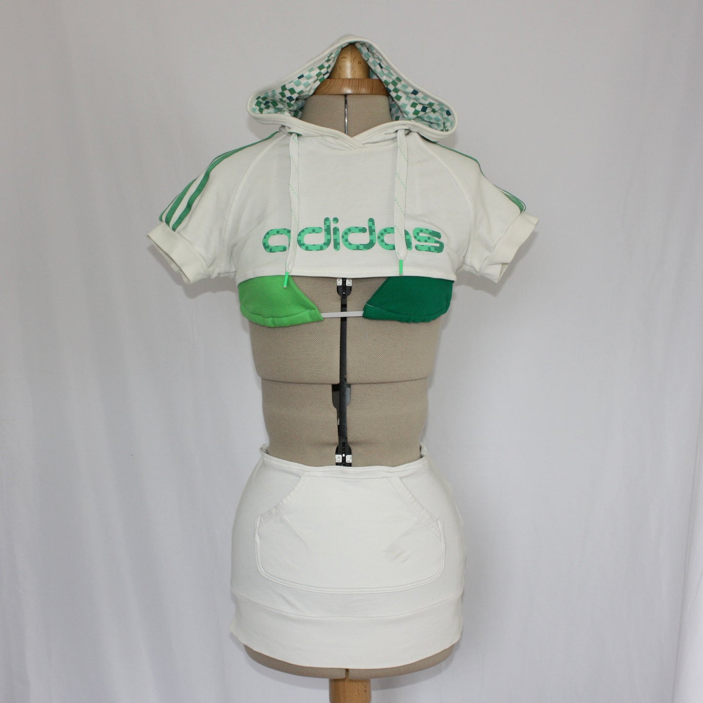 Adidas green 3 piece set