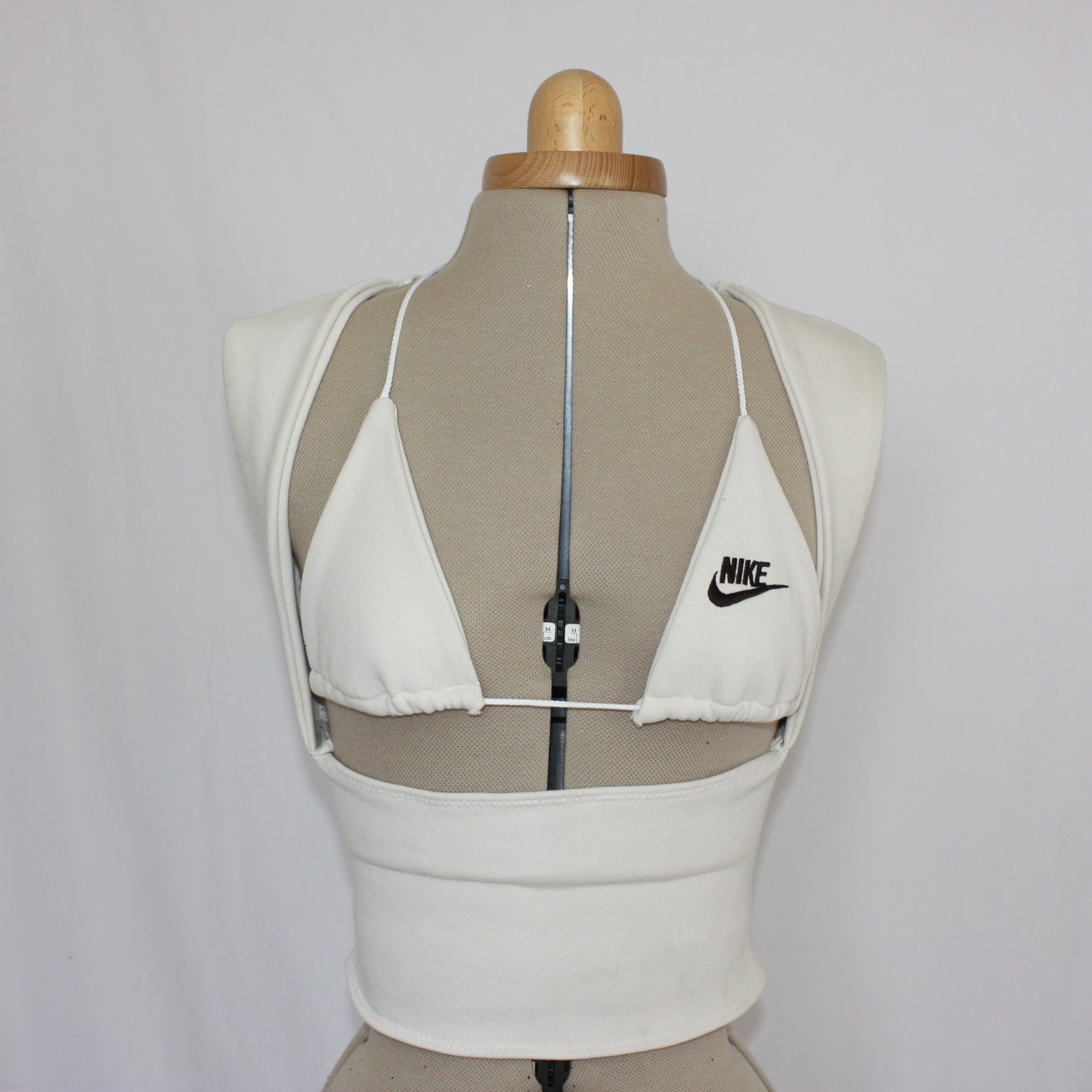 Adidas white open front top