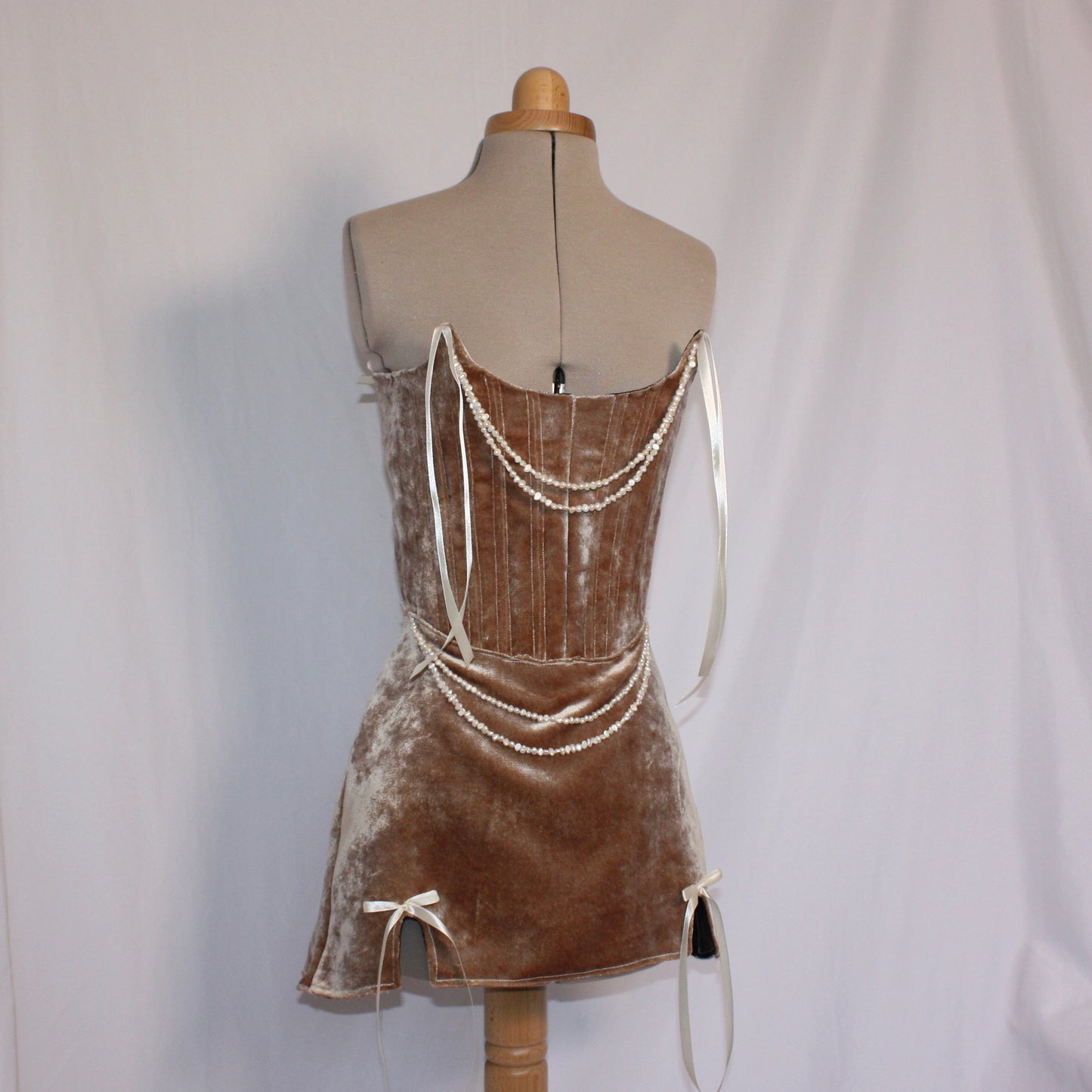 Caramel Pearl dress