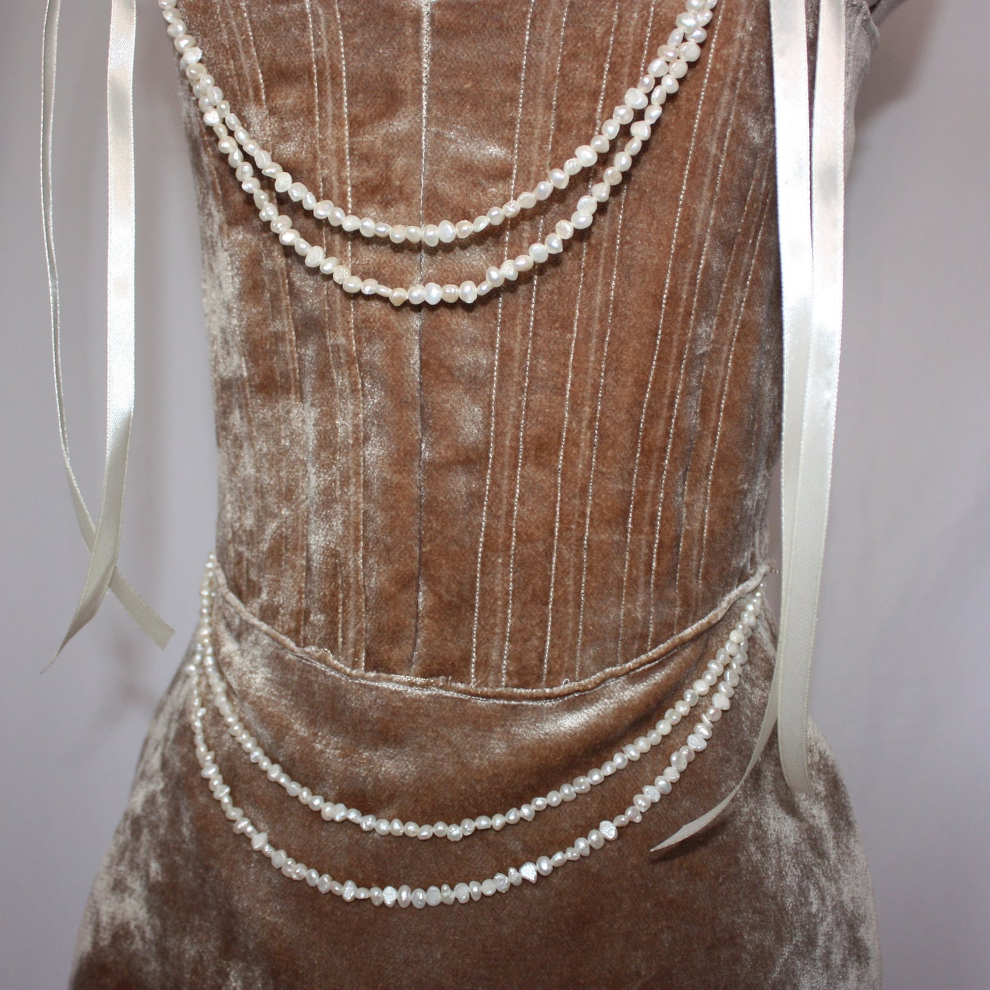 Caramel Pearl dress