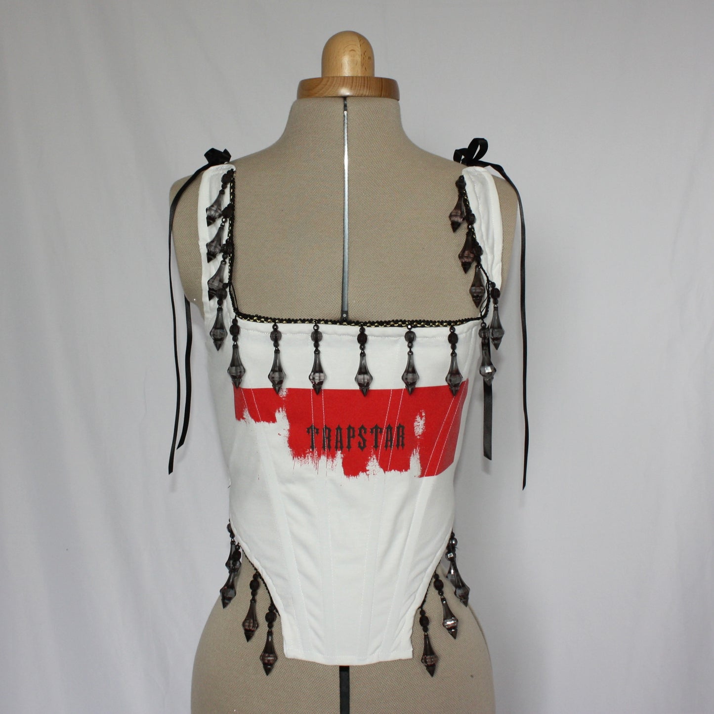 Trapstar embellished corset