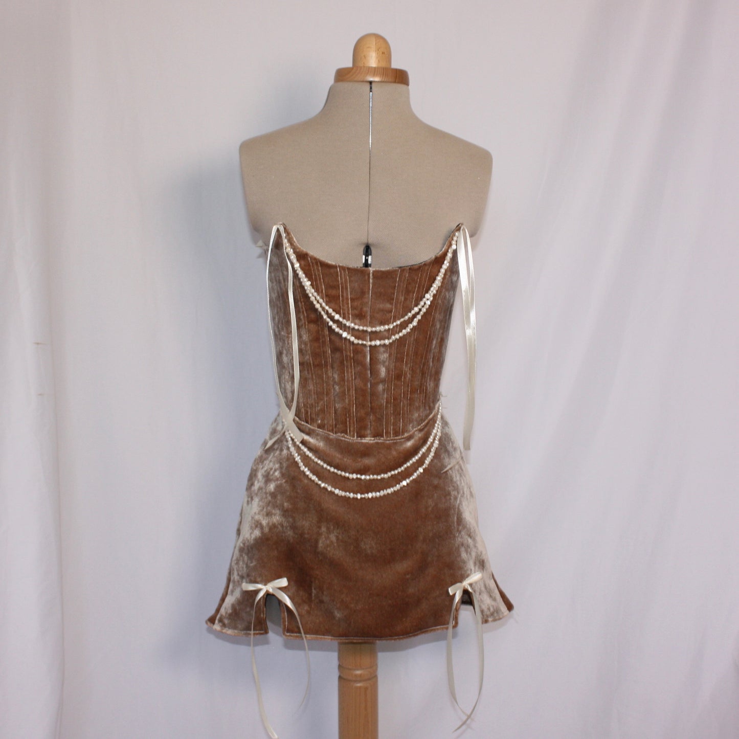 Caramel Pearl dress