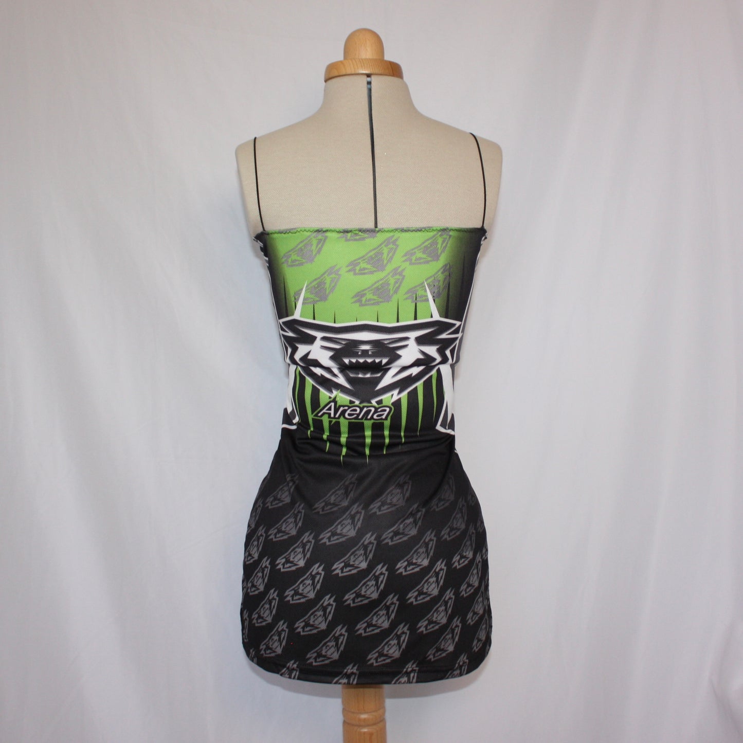 Motocross split sides mini dress