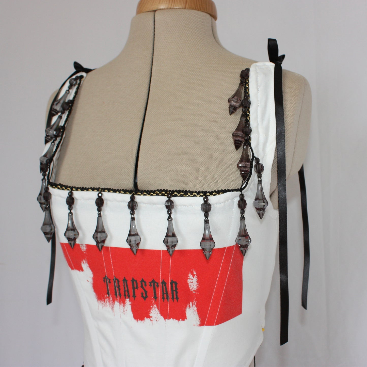 Trapstar embellished corset