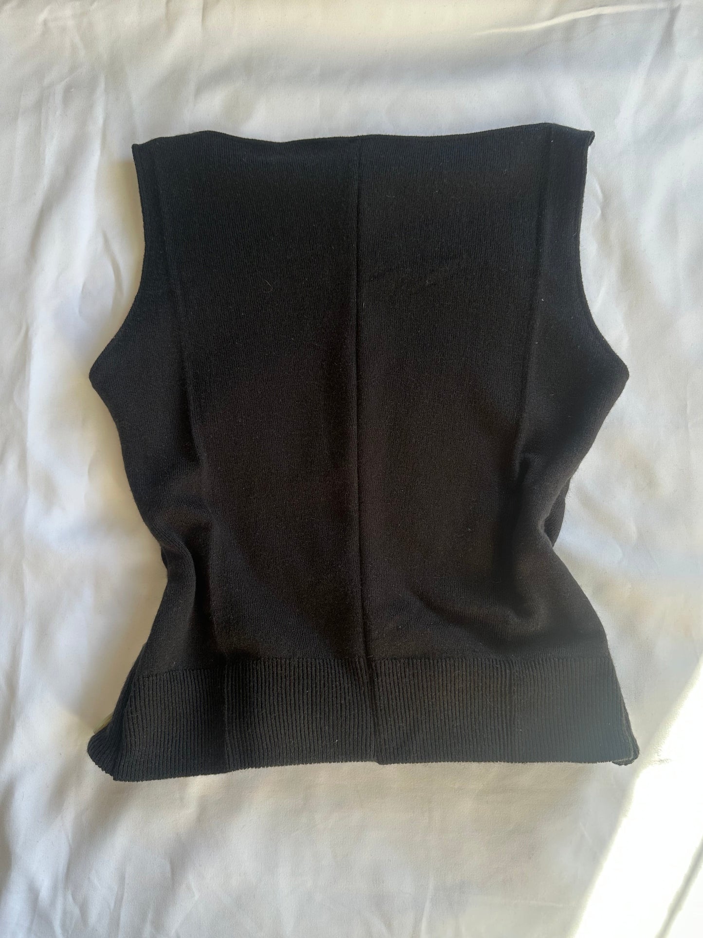 Button Top Black