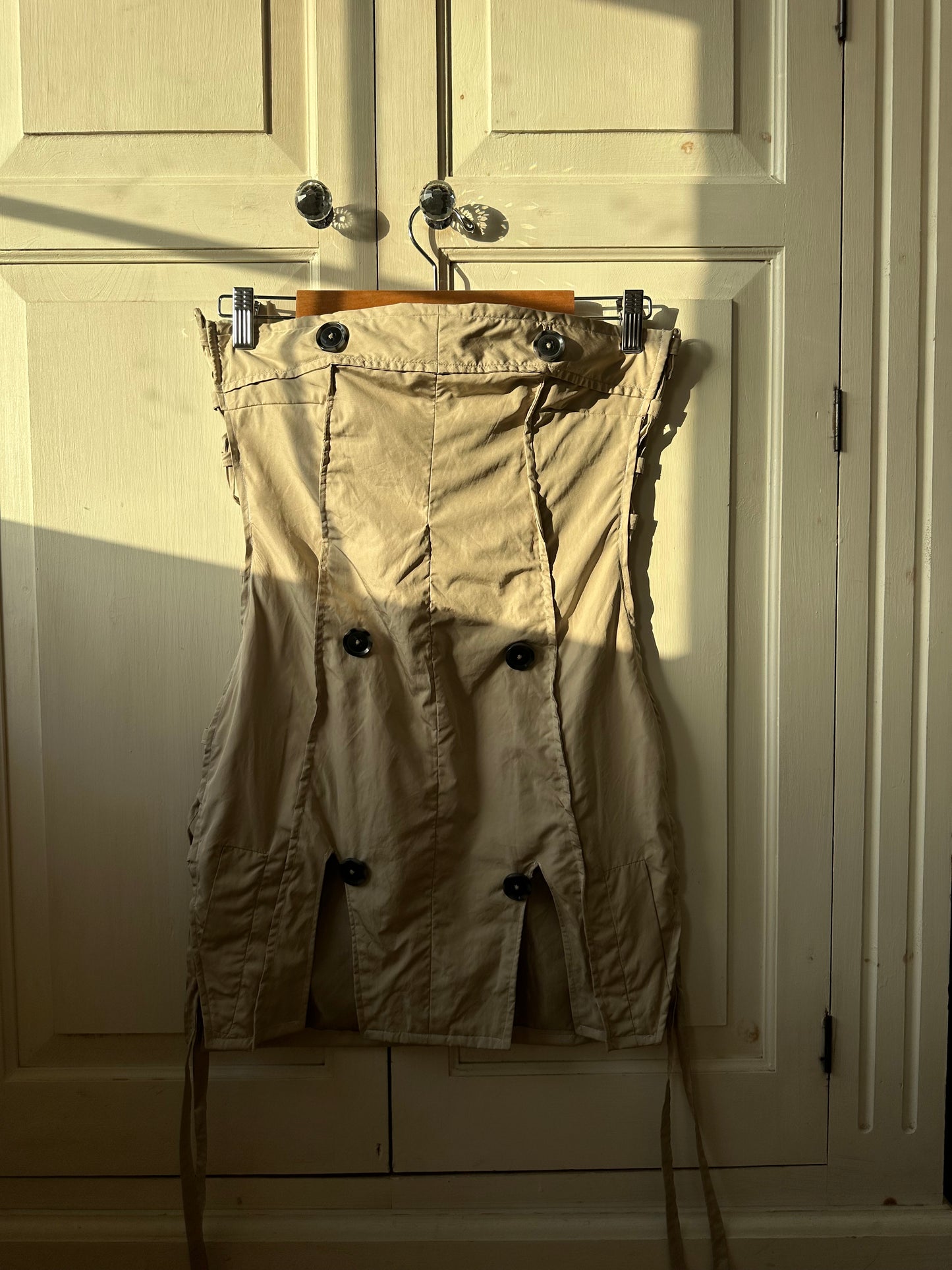 Trench Coat Mini Dress