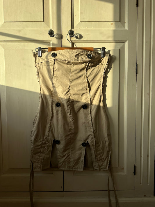 Trench Coat Mini Dress