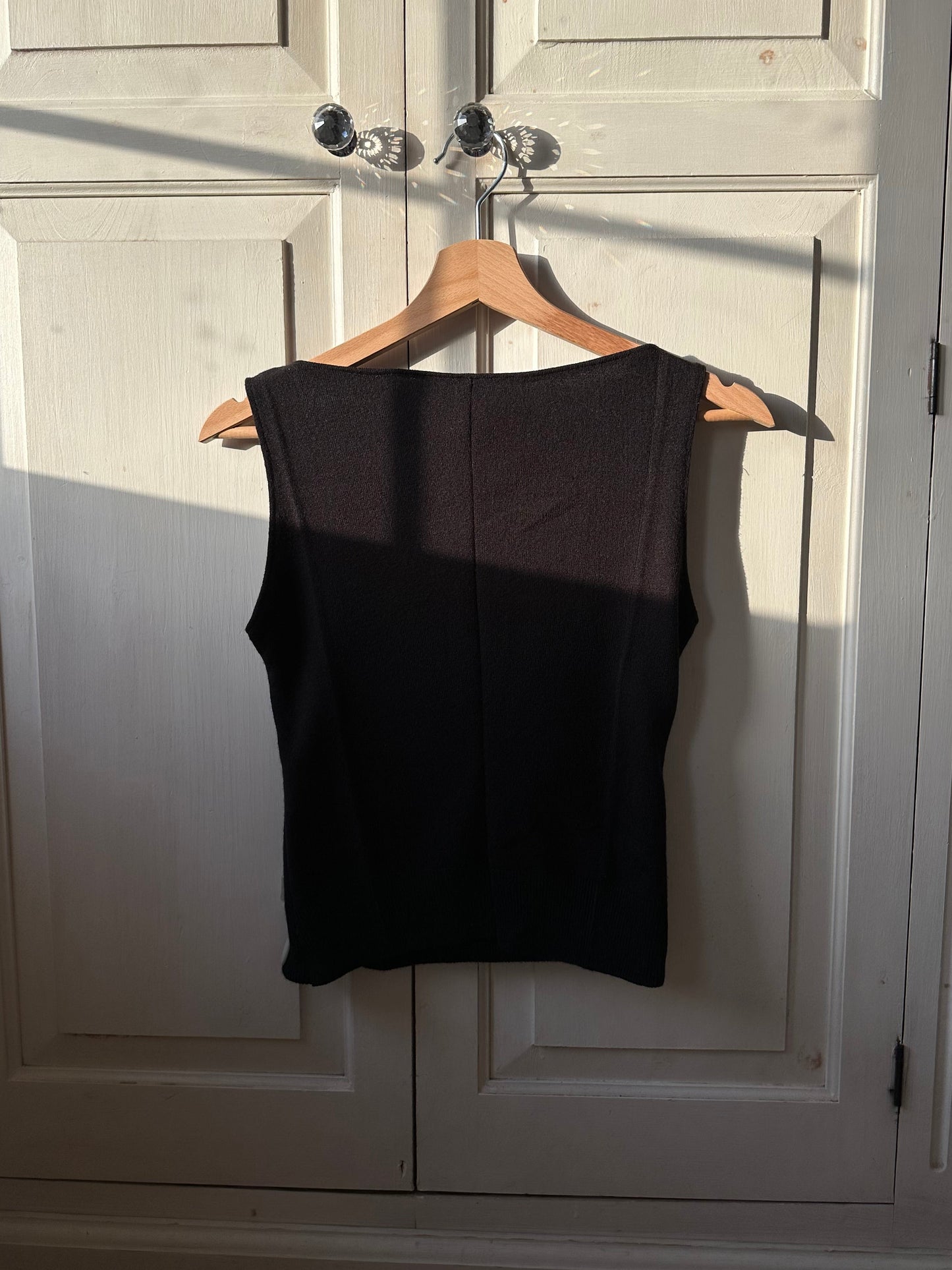 Button Top Black