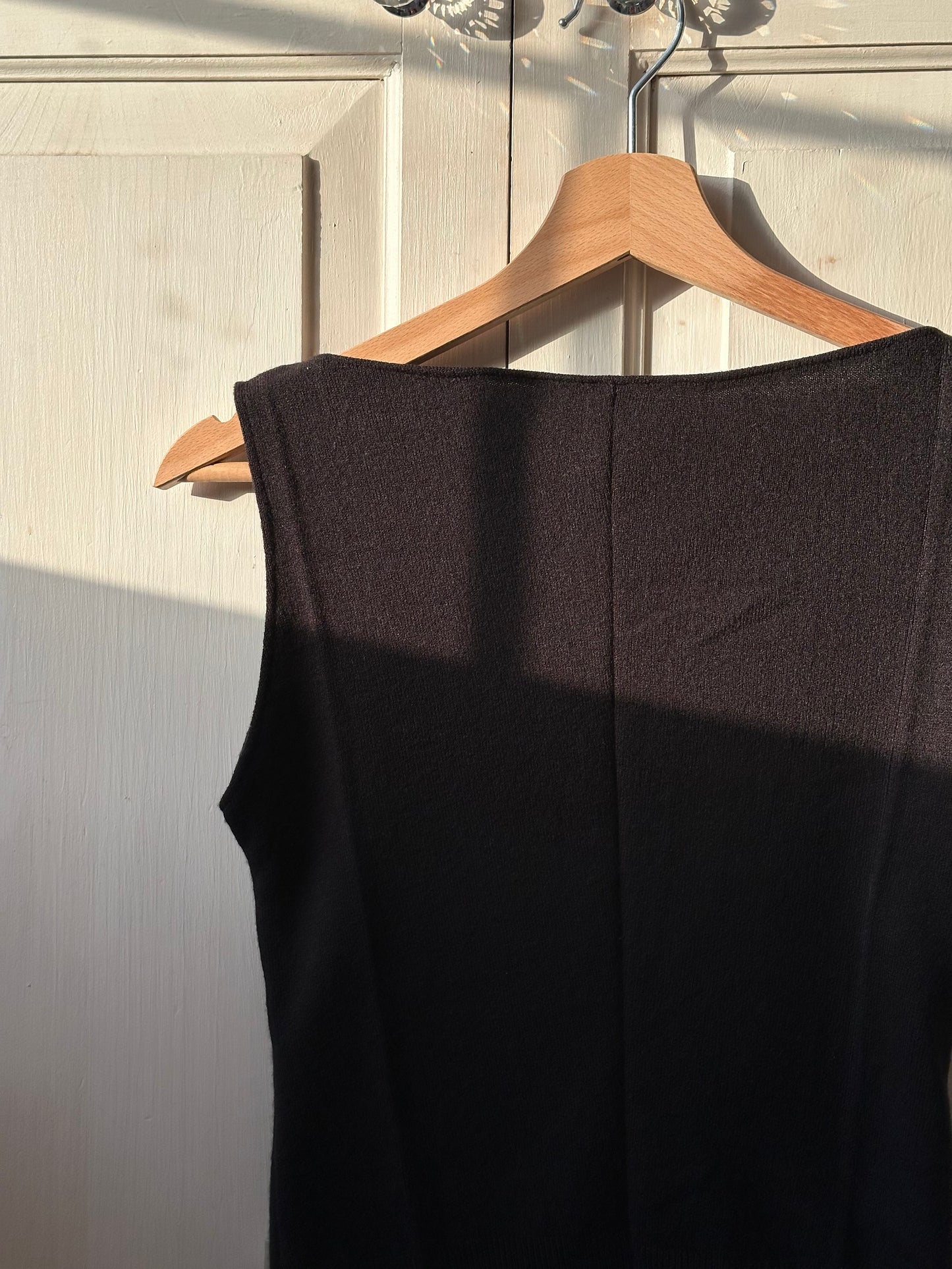 Button Top Black