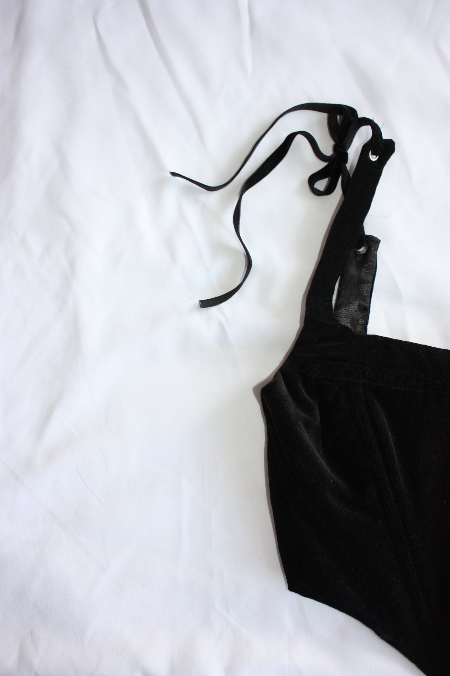Velvet Corset Black