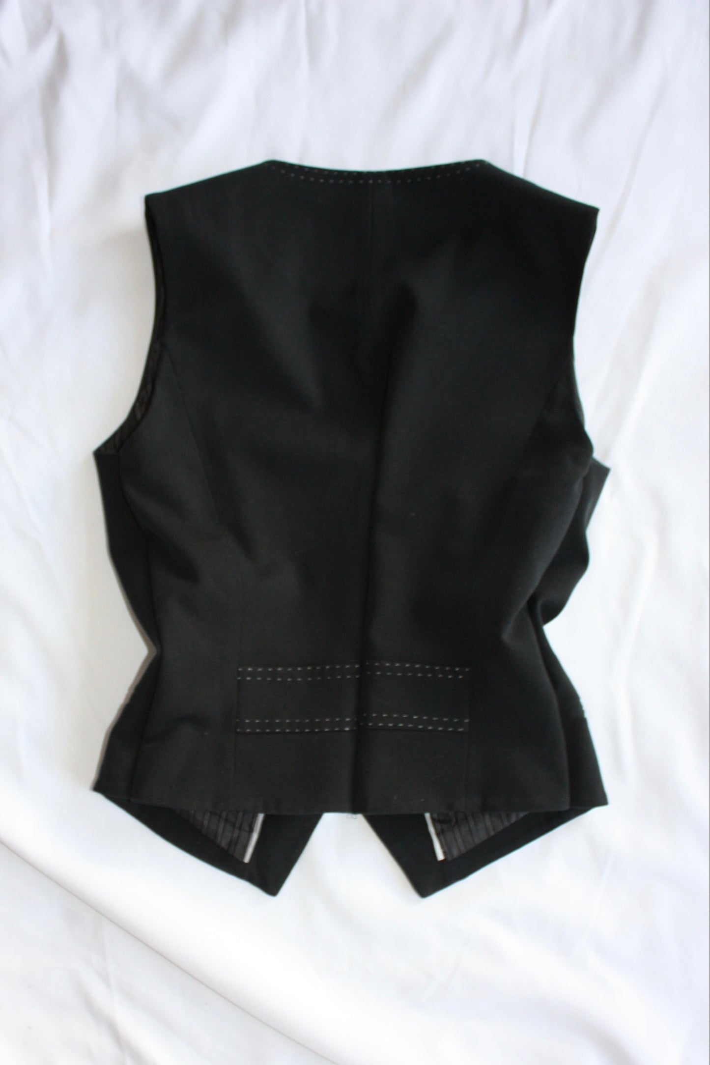 Fitted Waistcoat Navy