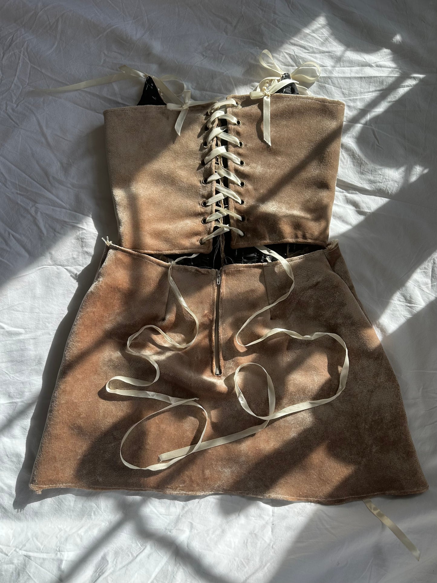 Caramel Pearl Dress
