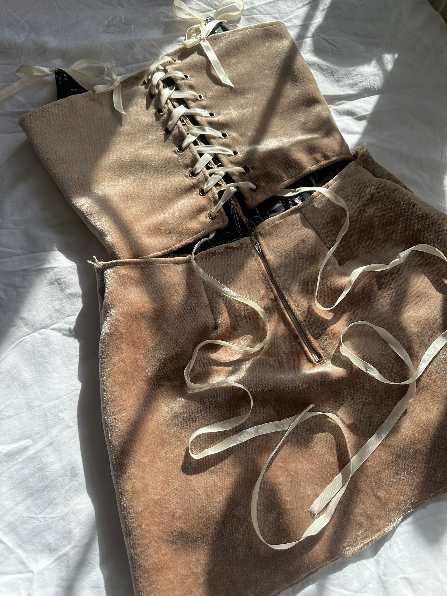 Caramel Pearl Dress